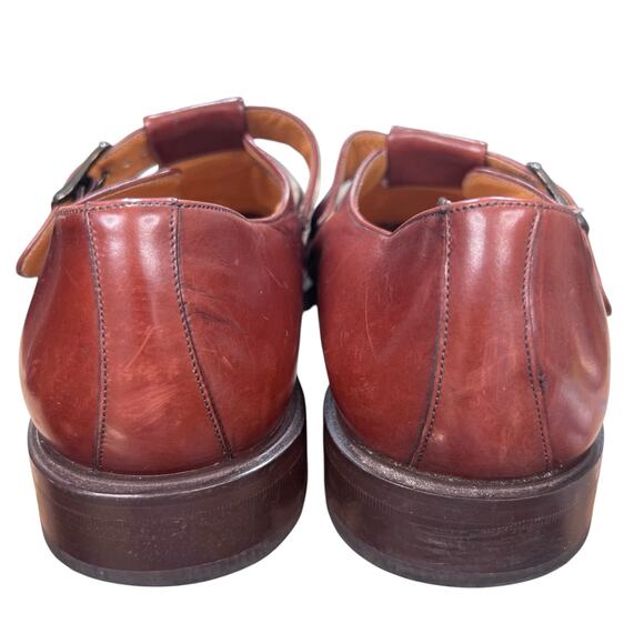 Vintage Mezlan Diablo Brown Leather Fisherman’s Sandals Size 9.5 main image 11